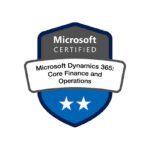 Microsoft- Dynamics 365 Core Finance and Operations