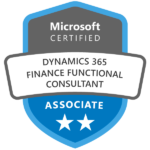 Microsoft- Dynamics 365 Finance Functional Consultant