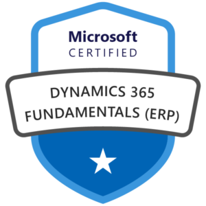 Microsoft- Dynamics 365 Fundamentals (ERP)