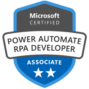 Microsoft- Power Automate RPA Developer