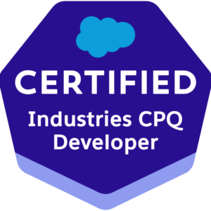 Salesforce Certified Industries CPQ Developer